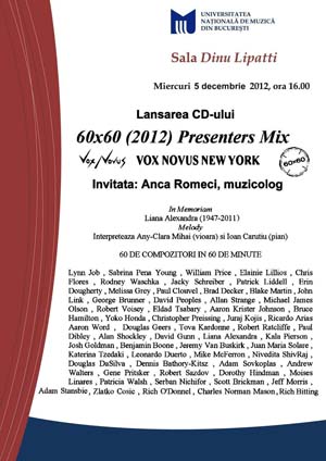 60x60 Presenters Mix Bucharest, Romania