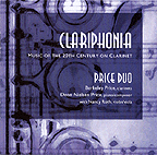Clariphonia Music of the 20th Century on Clarinet